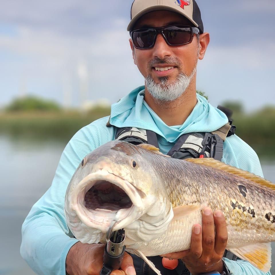Scientist Kayak Fishing
